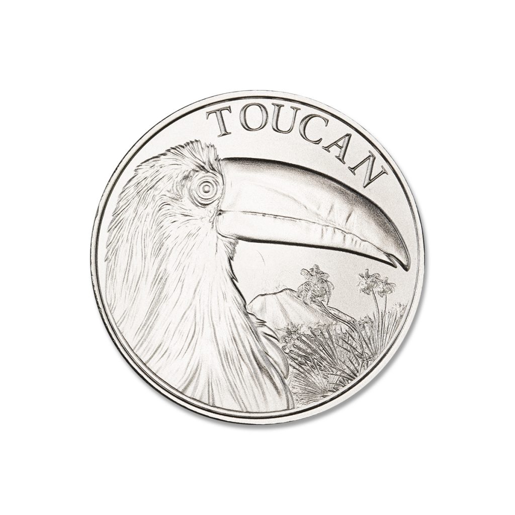 TOUCAN - 2 TROY OUNCE - 39MM