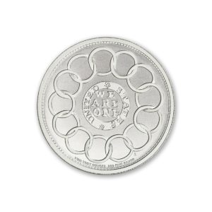 Colonial Tribute Series - The Fugio Cent - 2 ozt. 39mm .999 Fine Silver Art Medal (6mm Thick)