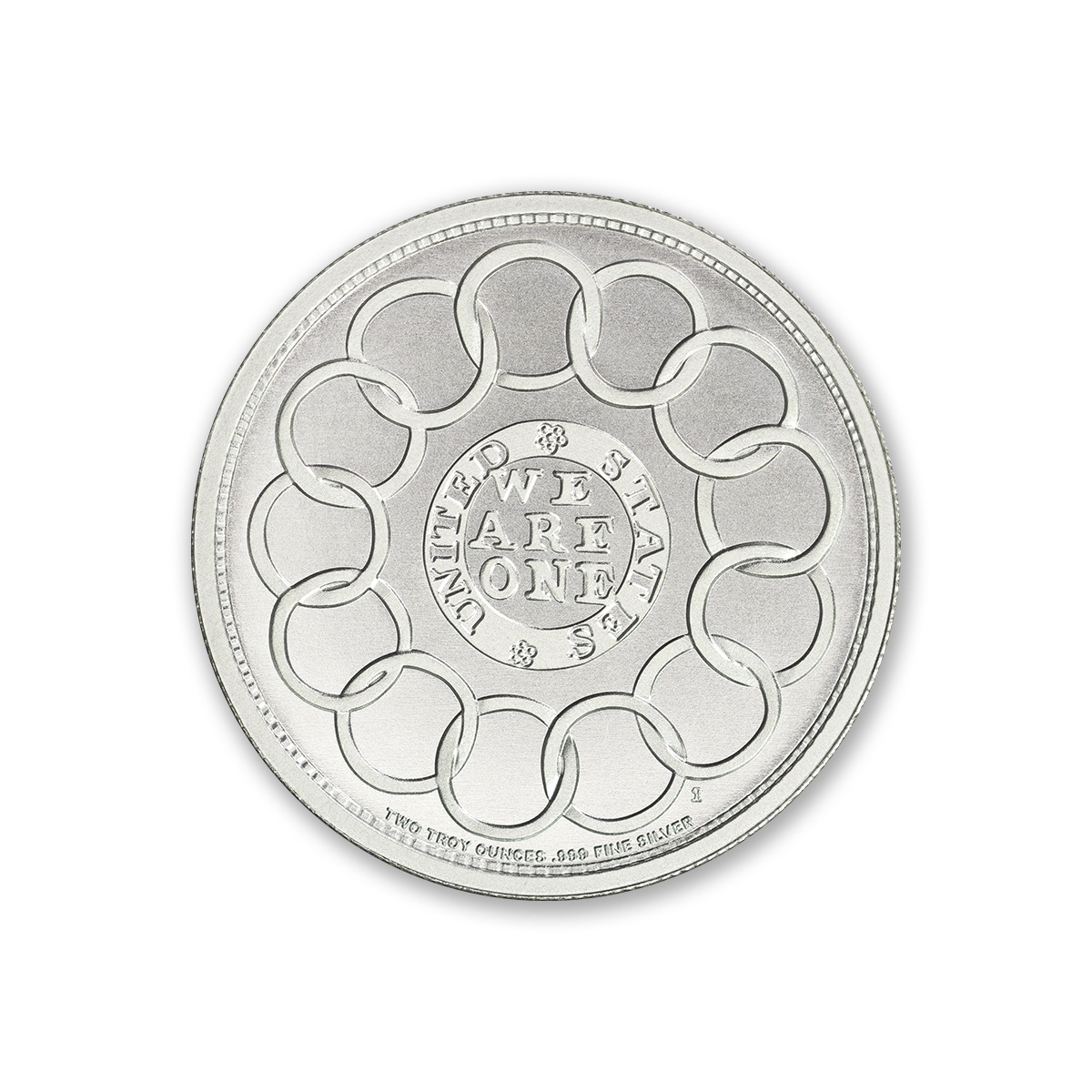 Colonial Tribute Series - The Fugio Cent - 2 ozt. 39mm .999 Fine Silver Art Medal (6mm Thick)