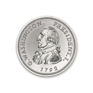 Colonial Tribute Series - Getz Washington - 2 ozt. 39mm .999 Fine Silver Art Medal (6mm Thick)