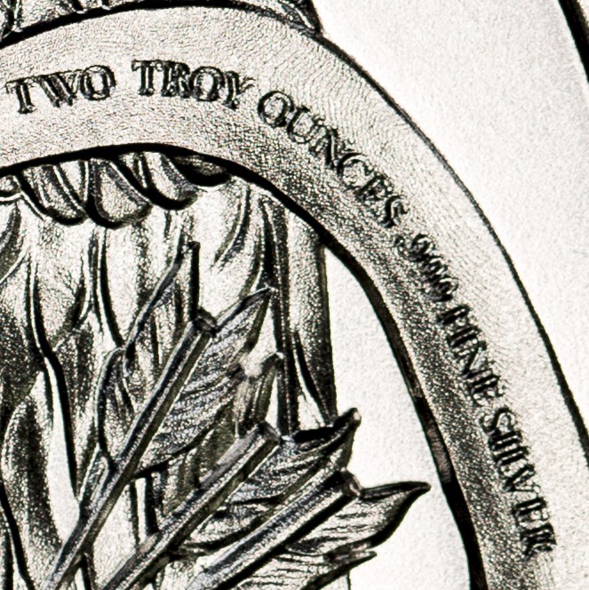 Presidential Tribute Series - Lincoln - 2ozt. 39mm .999 Fine Silver Art Medal (6mm Thick)