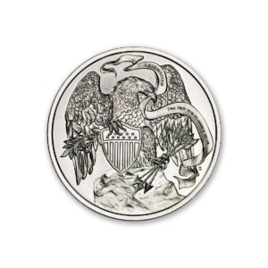 Presidential Tribute Series - Lincoln - 2ozt. 39mm .999 Fine Silver Art Medal (6mm Thick)