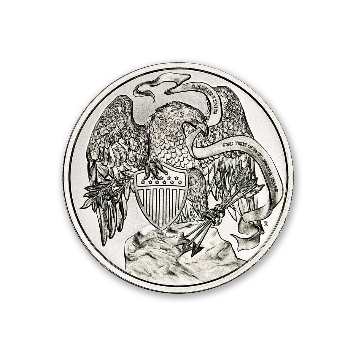 Presidential Tribute Series - Lincoln - 2ozt. 39mm .999 Fine Silver Art Medal (6mm Thick)
