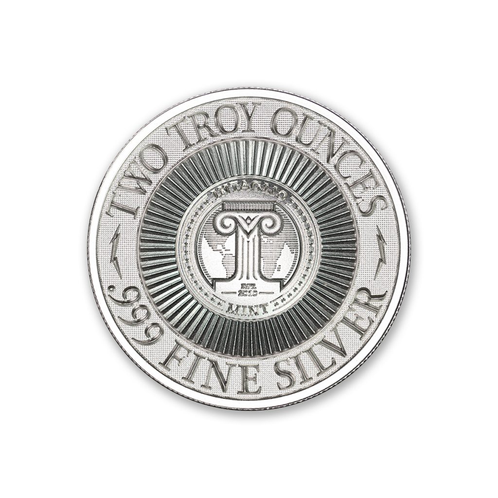 The Silver Bug - 2nd in Series - Coccinella Magnifica (Lady Bug) - 2ozt. 39mm .999 Fine Silver Art Medal (6mm Thick)