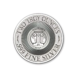 The Silver Bug - 2nd in Series - Coccinella Magnifica (Lady Bug) - 2ozt. 39mm .999 Fine Silver Art Medal (6mm Thick)