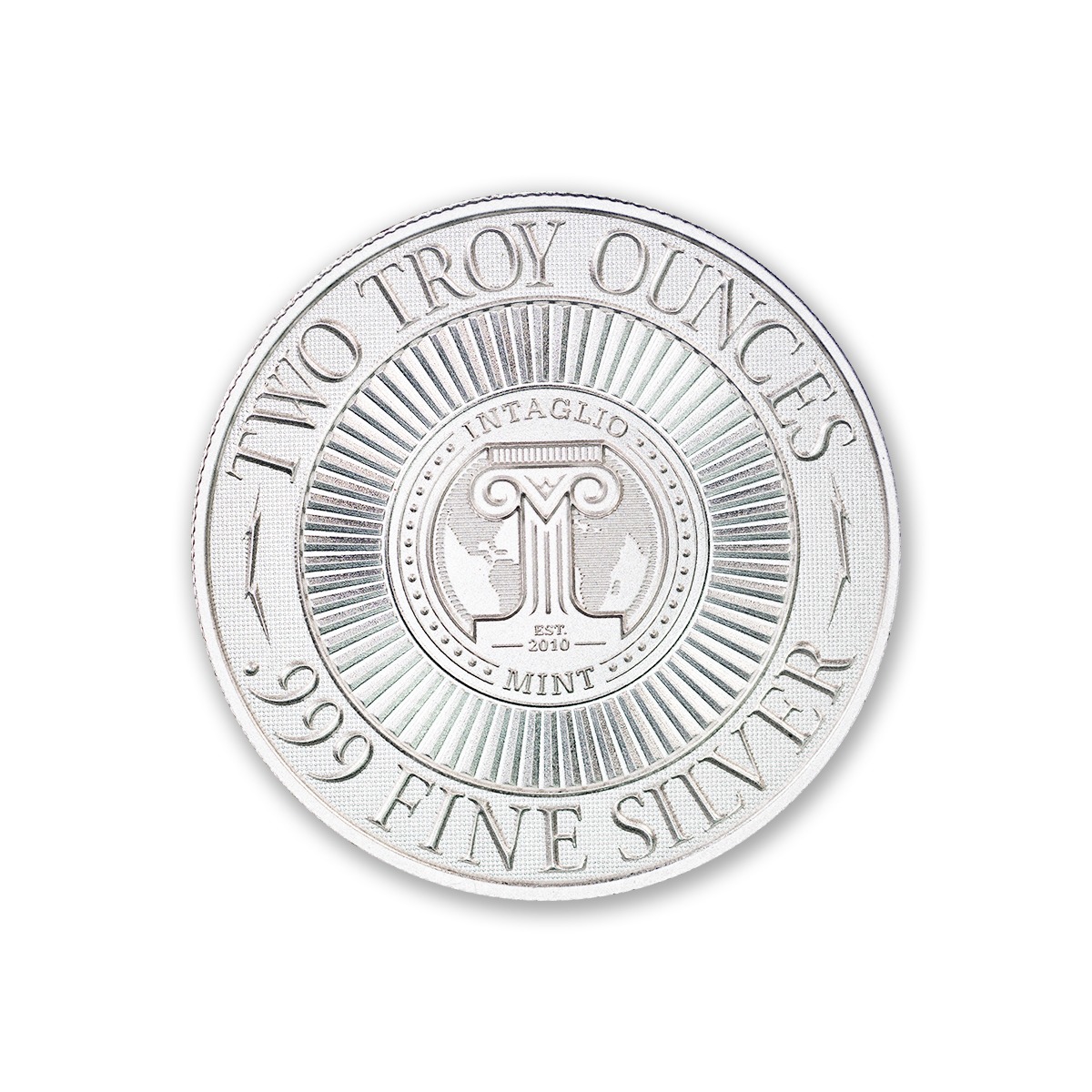 The Silver Bug – 1st in Series – Scarab – 2 ozt. 39mm .999 Fine Silver Art Medal (6mm Thick)