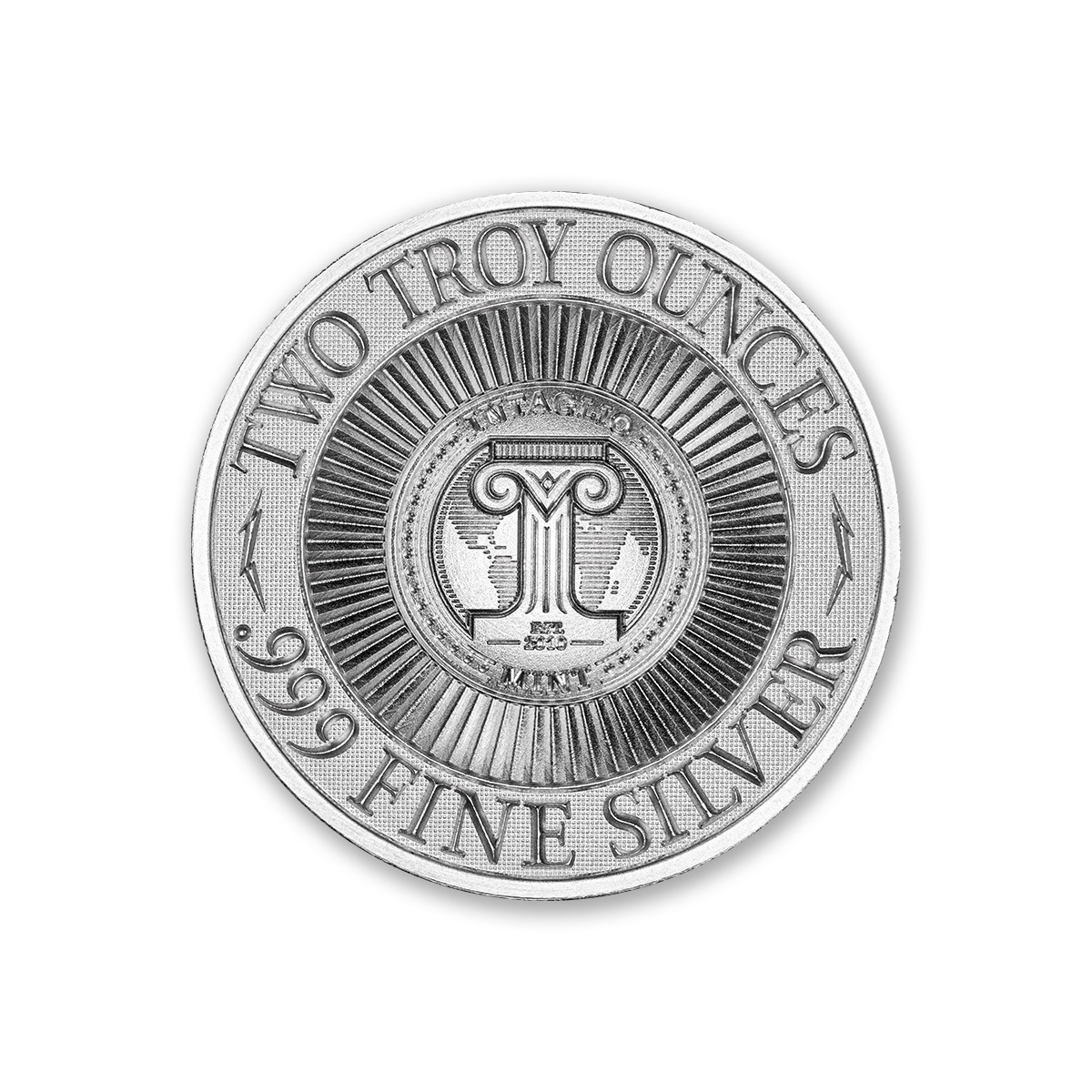 The Silver Bug - 5th in Series - Lucanidae (Stag Beetle) - 2 ozt. 39mm .999 Fine Silver Art Medal (6mm Thick)