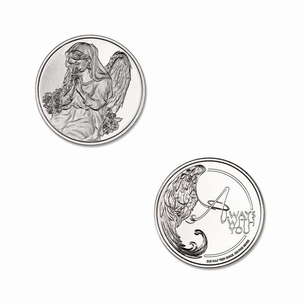 ANGEL IN YOUR POCKET - 1/2 TROY OUNCE - 30MM
