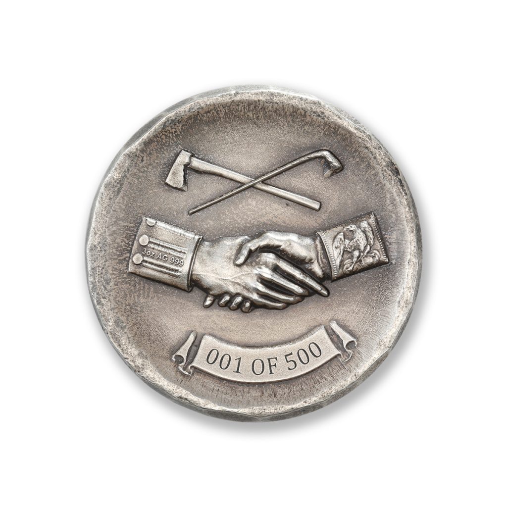 JEFFERSON - 3 TROY OUNCE - 42MM (ONLY 500 MINTED!)