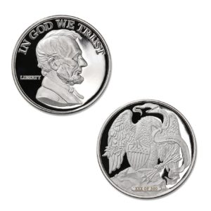 LINCOLN - 1 TROY OUNCE - 39MM - PROOF (ONLY 300 MINTED!)