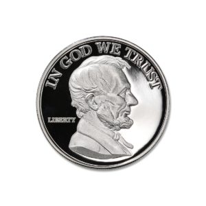 LINCOLN - 1 TROY OUNCE - 39MM - PROOF (ONLY 300 MINTED!)