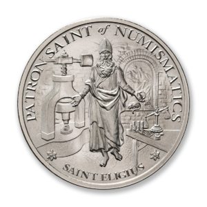 SAINT ELIGIUS - 2 TROY OUNCE - 50MM - LIMITED MINTAGE: 500