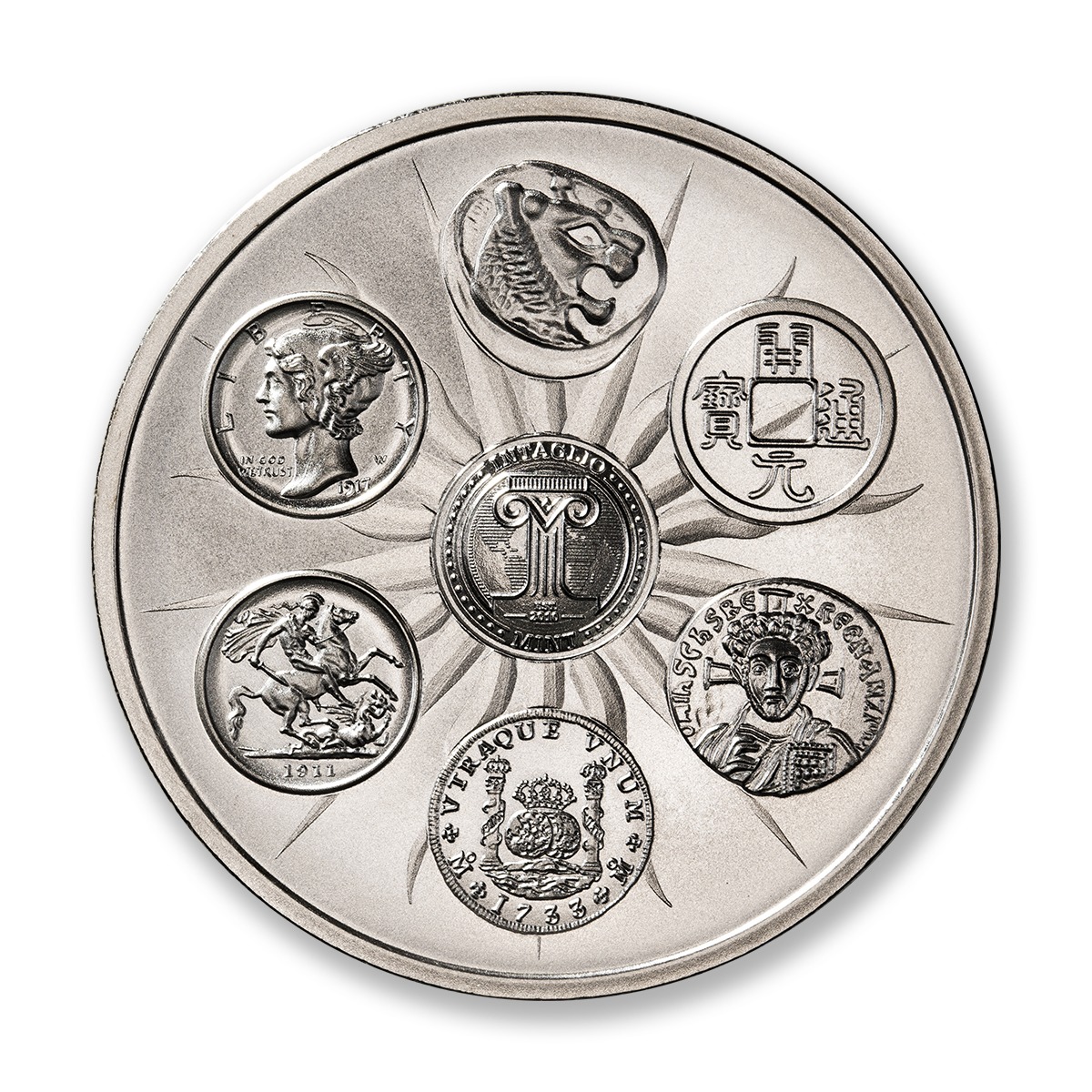 SAINT ELIGIUS - 2 TROY OUNCE - 50MM - LIMITED MINTAGE: 500 - Image 3