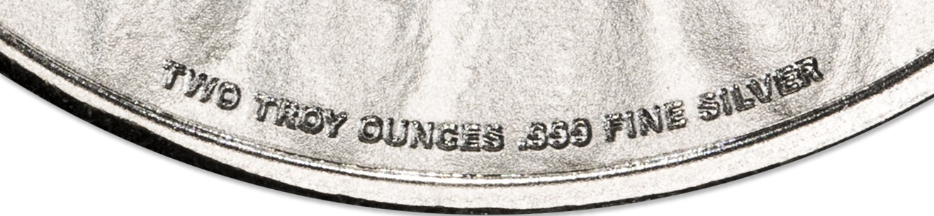 PUFFER FISH - 2 TROY OUNCE - 39MM - Image 4