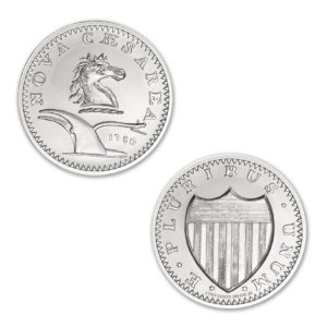 NEW JERSEY COPPER - 2 TROY OUNCES - 39MM