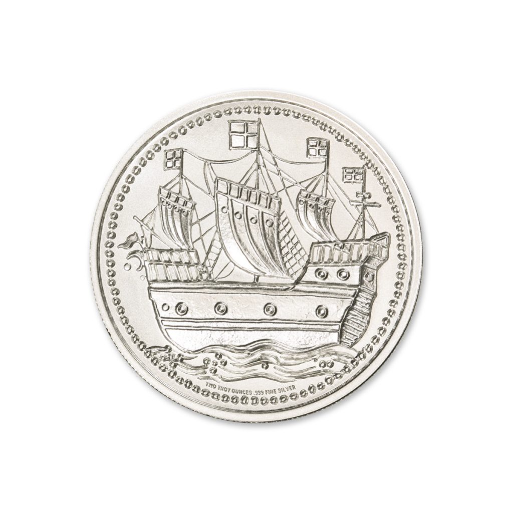 SOMMER ISLANDS TWELVE PENCE (HOGGE MONEY) - 2 TROY OUNCES - 39MM