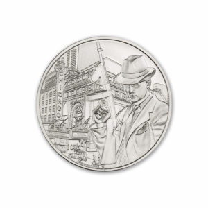 PUBLIC ENEMY #1 - ALPHONSE CAPONE -  1 TROY OUNCE - 39MM