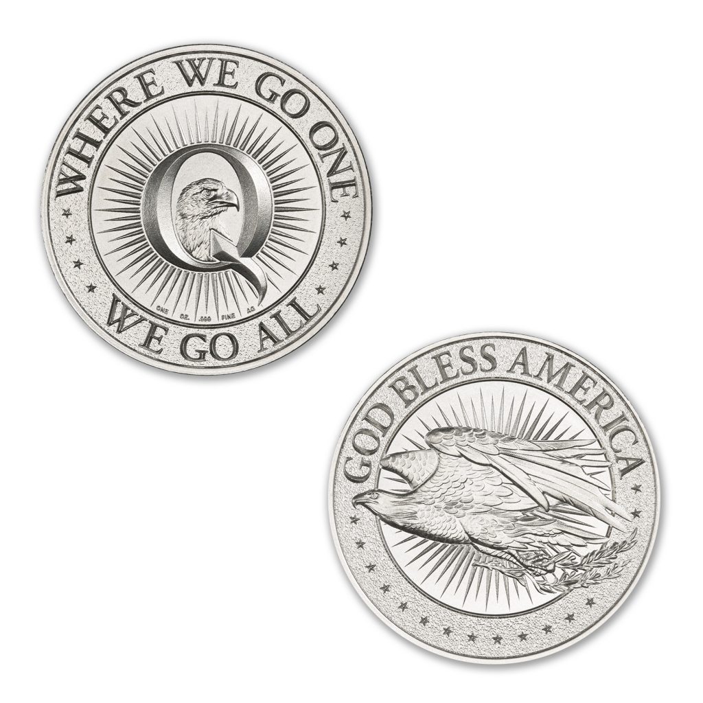 QANON - TYPE I - 1 TROY OUNCE - 39MM