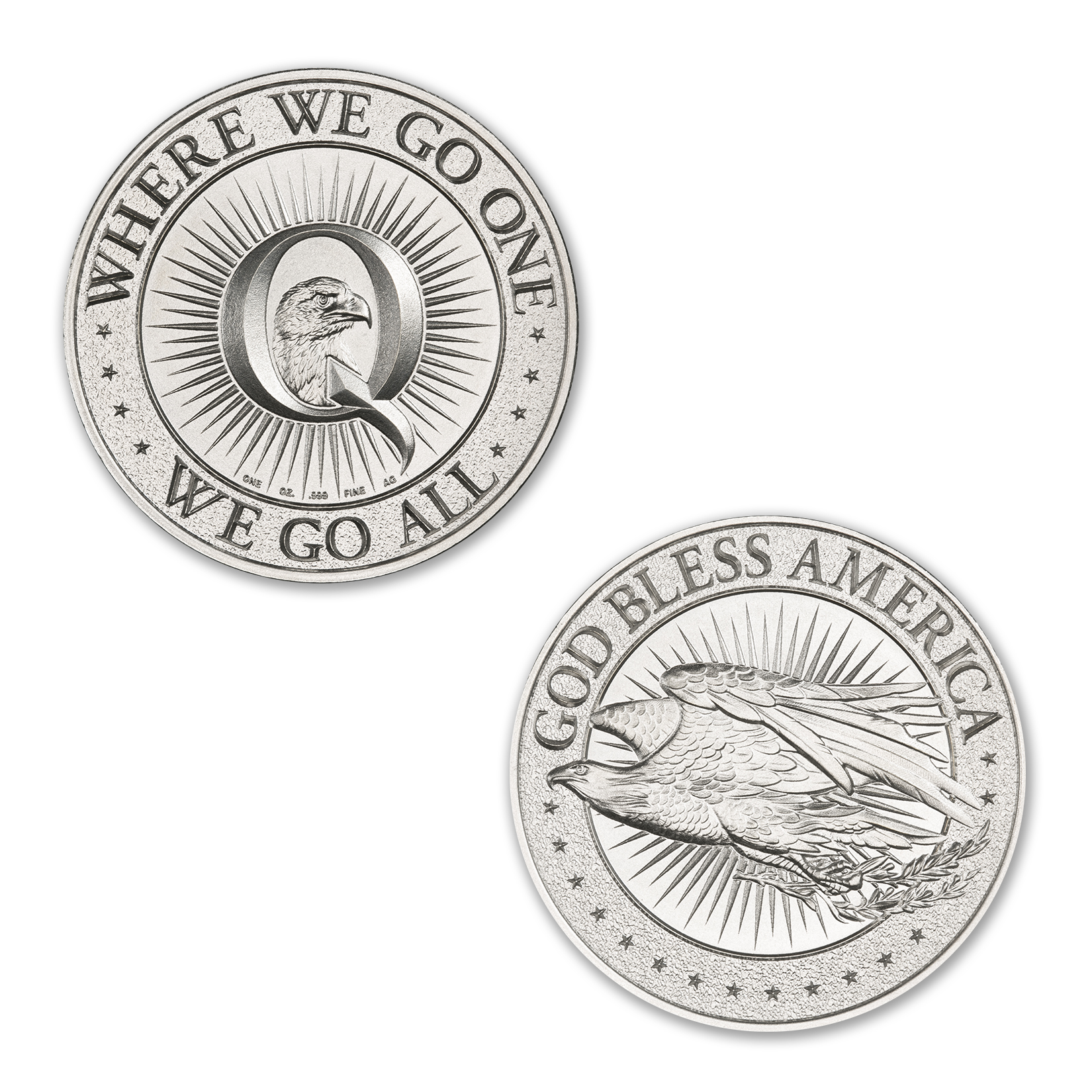 QANON - TYPE I - 1 TROY OUNCE - 39MM - Image 1