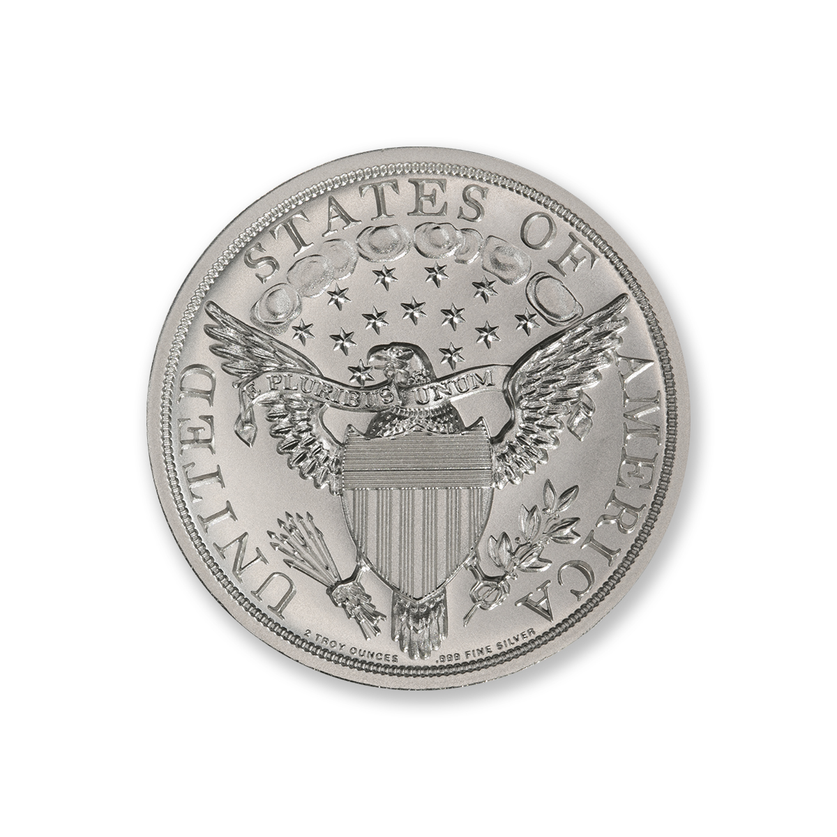1804 DOLLAR TRIBUTE - 2 TROY OUNCE - 39MM - Image 3