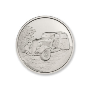 PUBLIC ENEMY #1 - BONNIE AND CLYDE - 2 TROY OUNCE - 39MM