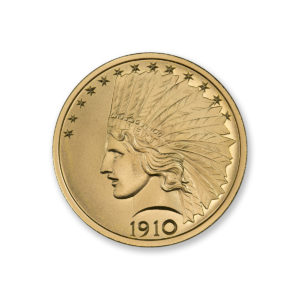 $10 INDIAN TRIBUTE - 2 TROY OUNCE - 39MM - .9999 FINE GOLD