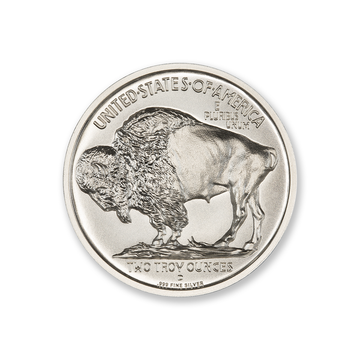 BUFFALO NICKEL TRIBUTE - 2 TROY OUNCE - 39MM - Image 3