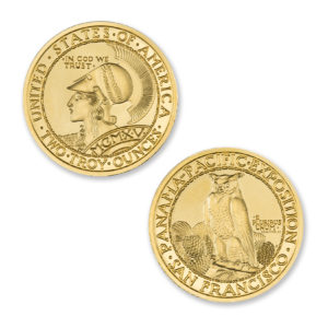 PAN-PAC ROUND TRIBUTE - 2 TROY OUNCE - 39MM - .9999 FINE GOLD