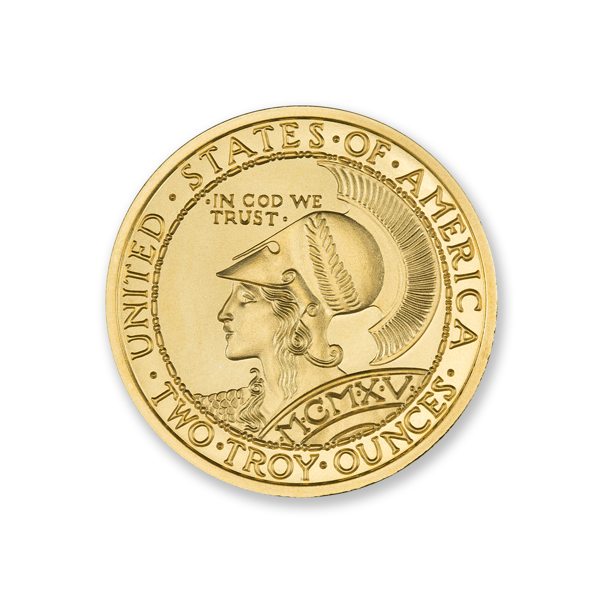 PAN-PAC ROUND TRIBUTE - 2 TROY OUNCE - 39MM - .9999 FINE GOLD - Image 2