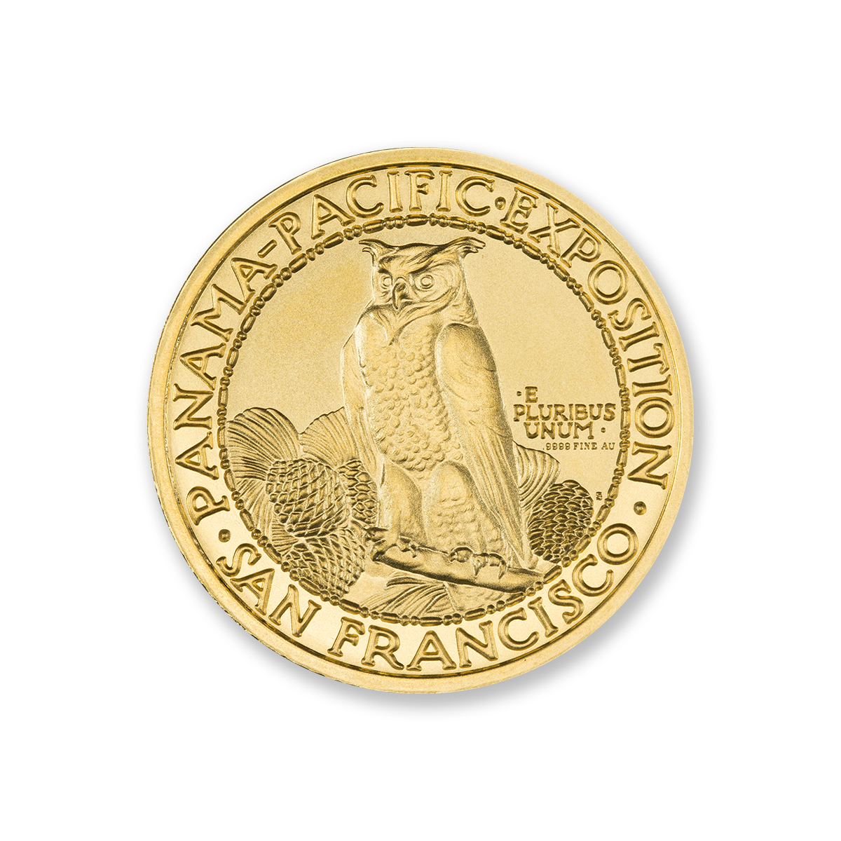 PAN-PAC ROUND TRIBUTE - 2 TROY OUNCE - 39MM - .9999 FINE GOLD - Image 3
