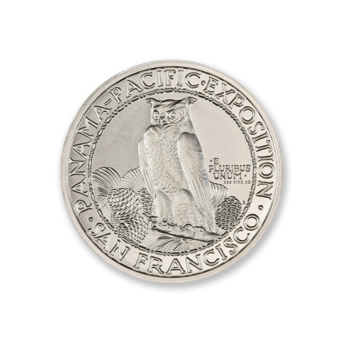 PAN-PAC ROUND TRIBUTE - 2 TROY OUNCE - 39MM - Image 2