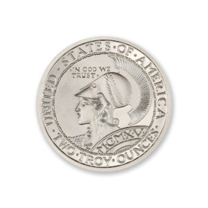 PAN-PAC ROUND TRIBUTE - 2 TROY OUNCE - 39MM