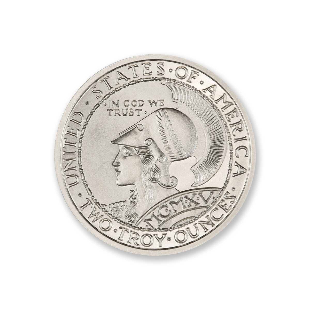 PAN-PAC ROUND TRIBUTE - 2 TROY OUNCE - 39MM - Image 3