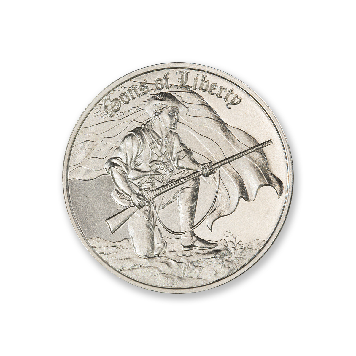 SONS OF LIBERTY, LIBERTY TREE - 2 TROY OUNCE - 39MM - Image 2