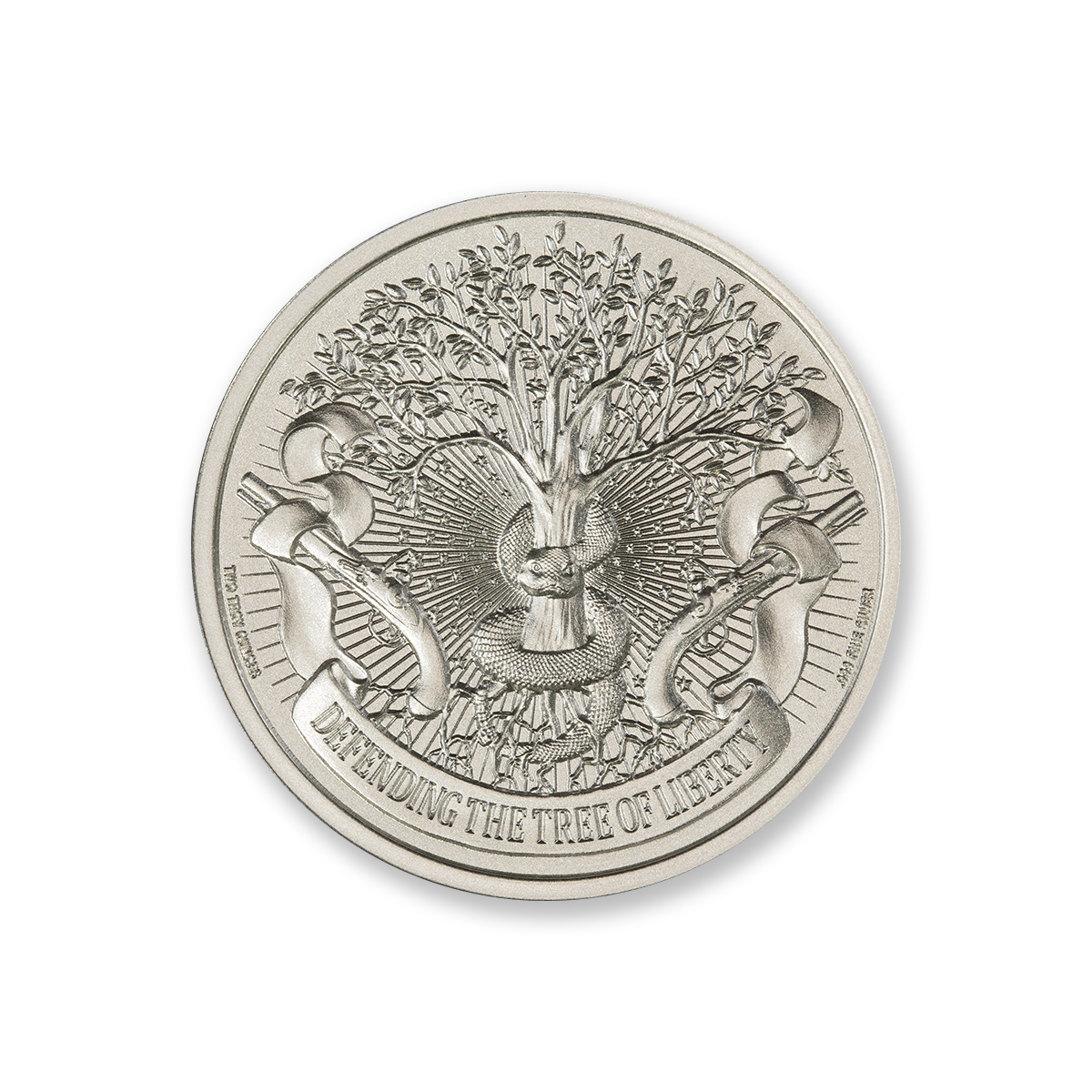 SONS OF LIBERTY, LIBERTY TREE - 2 TROY OUNCE - 39MM - Image 3