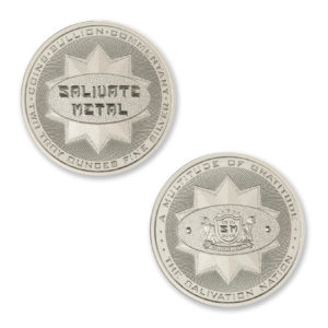 SALIVATE METAL - 2 TROY OUNCE - 39MM