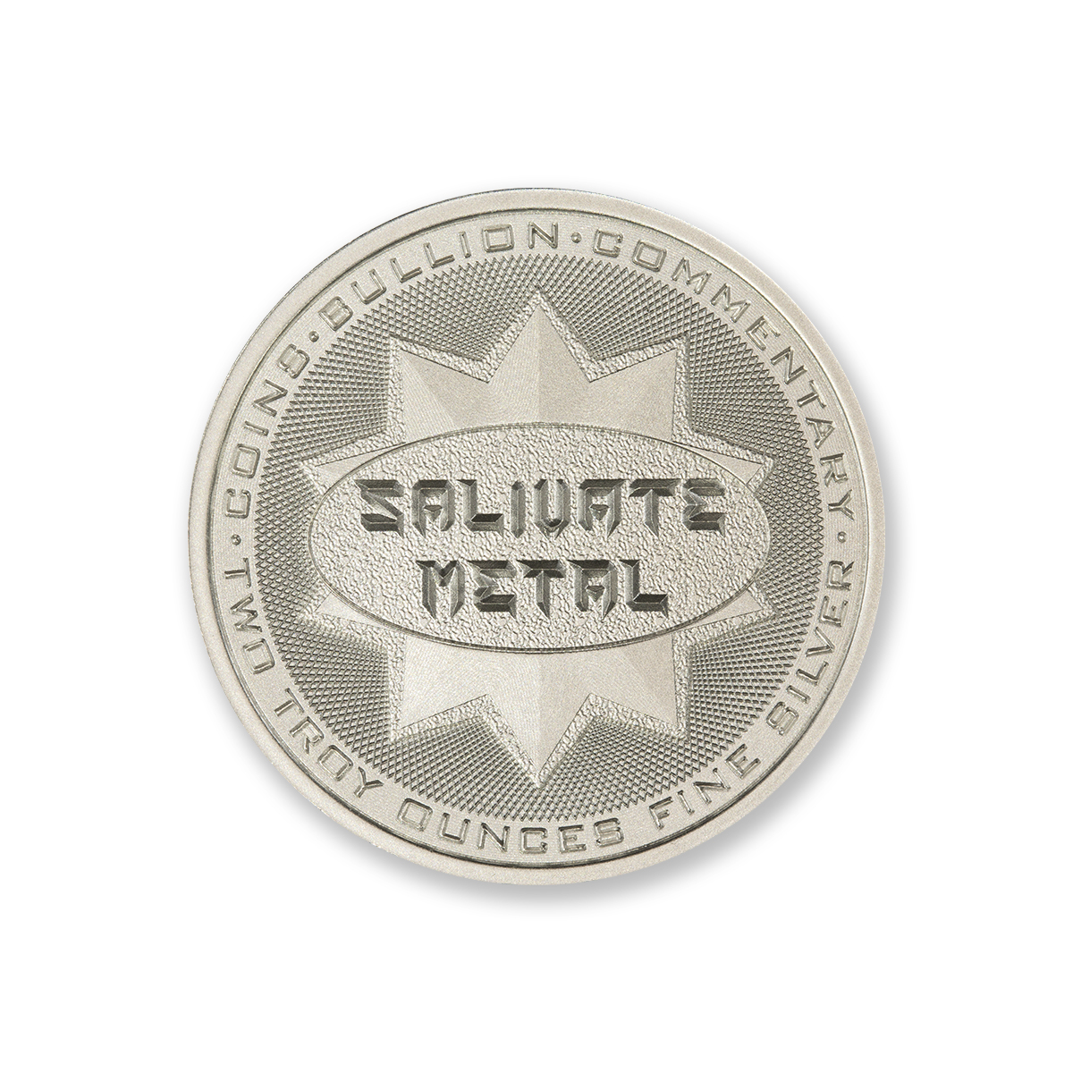 SALIVATE METAL - 2 TROY OUNCE - 39MM - Image 2