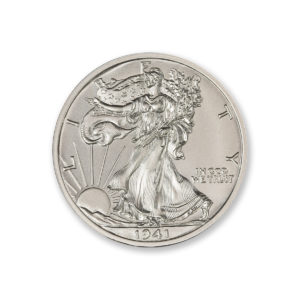 WALKING LIBERTY HALF DOLLAR TRIBUTE - 2 TROY OUNCE - 39MM