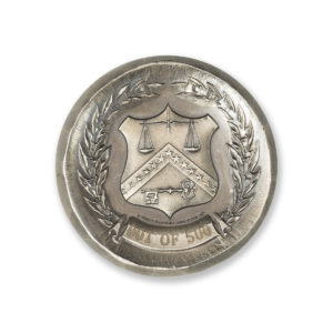 ALEXANDER HAMILTON - 3 TROY OUNCE - 42MM (ONLY 500 MINTED!)