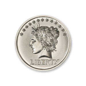 SAINT-GAUDENS ONE CENT COIN TRIBUTE - 2 TROY OUNCE - 39MM