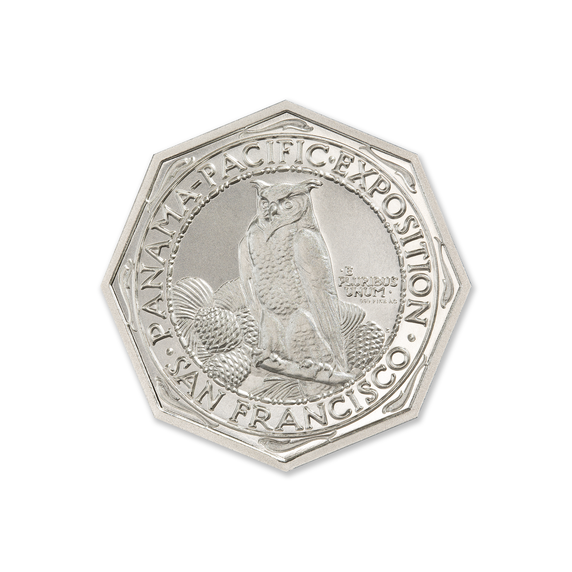 PAN-PAC OCTAGONAL TRIBUTE - 2 TROY OUNCE - 42MM - Image 3