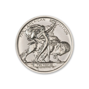 PAN-AM BUFFALO MEDAL TRIBUTE - 2 TROY OUNCE