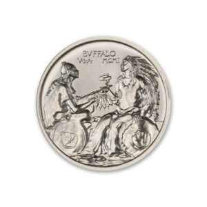 PAN-AM BUFFALO MEDAL TRIBUTE - 2 TROY OUNCE