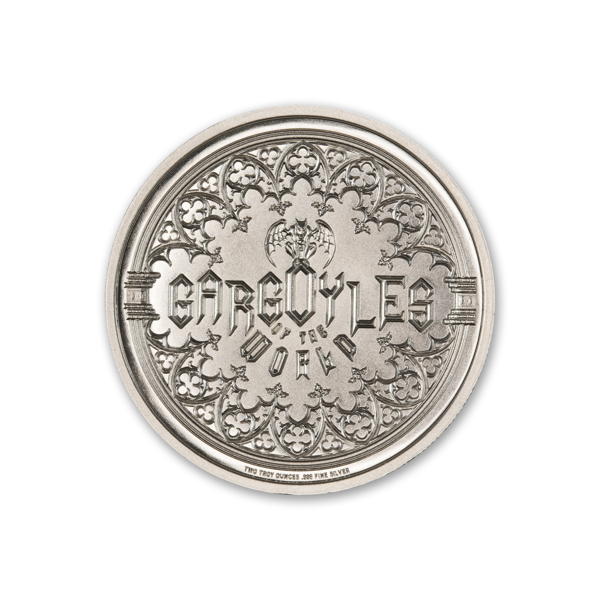 GARGOYLE - TYPE III - EASTERN STATE PENITENTIARY - 2 TROY OUNCE - UHR - 39MM - Image 2