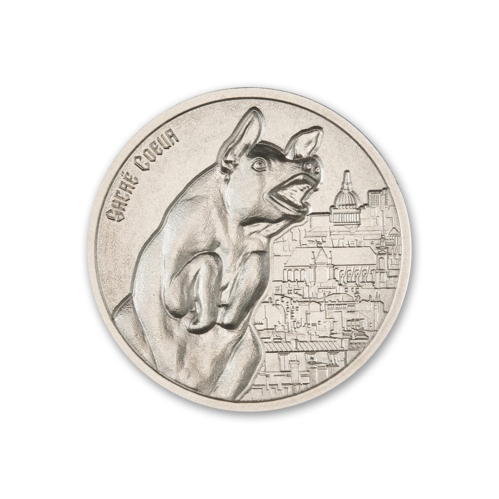 GARGOYLE - TYPE IV - SACRÉ COEUR - PIG - 2 TROY OUNCE - UHR - 39MM