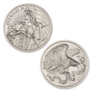 INTAGLIO'S LIBERTY - 2 TROY OUNCE - 39MM