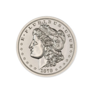 1878 MORGAN DOLLAR TRIBUTE - 2 TROY OUNCE - 39MM