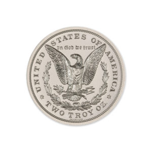 1878 MORGAN DOLLAR TRIBUTE - 2 TROY OUNCE - 39MM