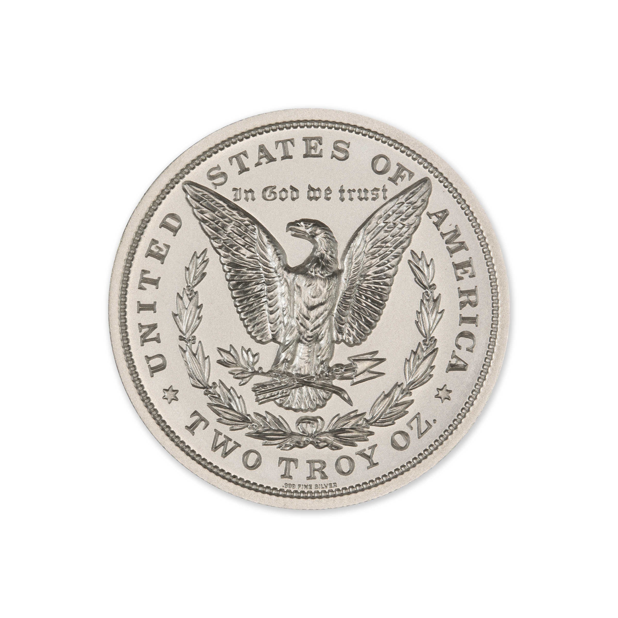 1878 MORGAN DOLLAR TRIBUTE - 2 TROY OUNCE - 39MM - Image 3