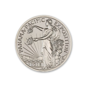 PAN-PAC COMMEMORATIVE HALF-DOLLAR TRIBUTE - 2 TROY OUNCE - 39MM